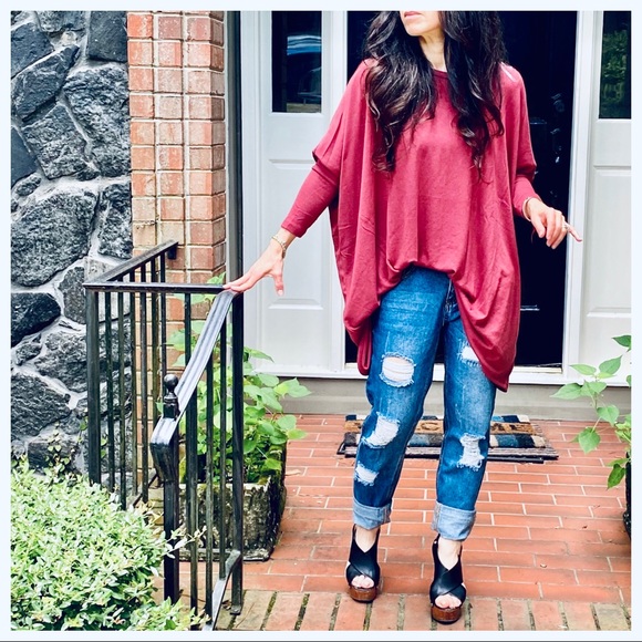 OVERSIZED LOOSE FIT KNIT SWEATER - Picture 6 of 11